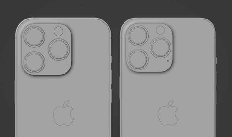 Daha geniş kamera dizisi nedeniyle iPhone 14 Pro Max daha yuvarlak köşeler