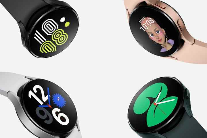 Google WearOS, Samsung Galaxy Watch 4'ü çeşitli renk seçenekleriyle sunuyor.