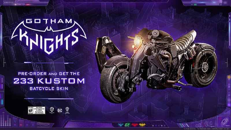 Gotham Knights Bisiklet Ön Siparişi