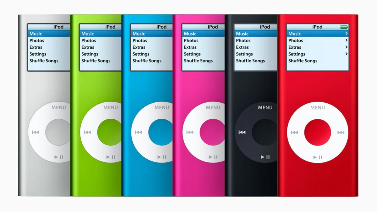 Apple iPod Nano gen 2 metin içi ipod nano