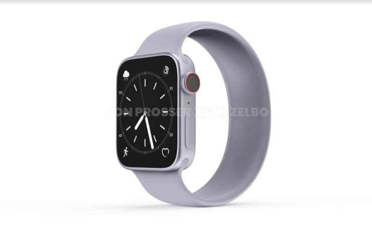 Apple Watch Series 8 Düz Kenarlı Ekran Tasarımı