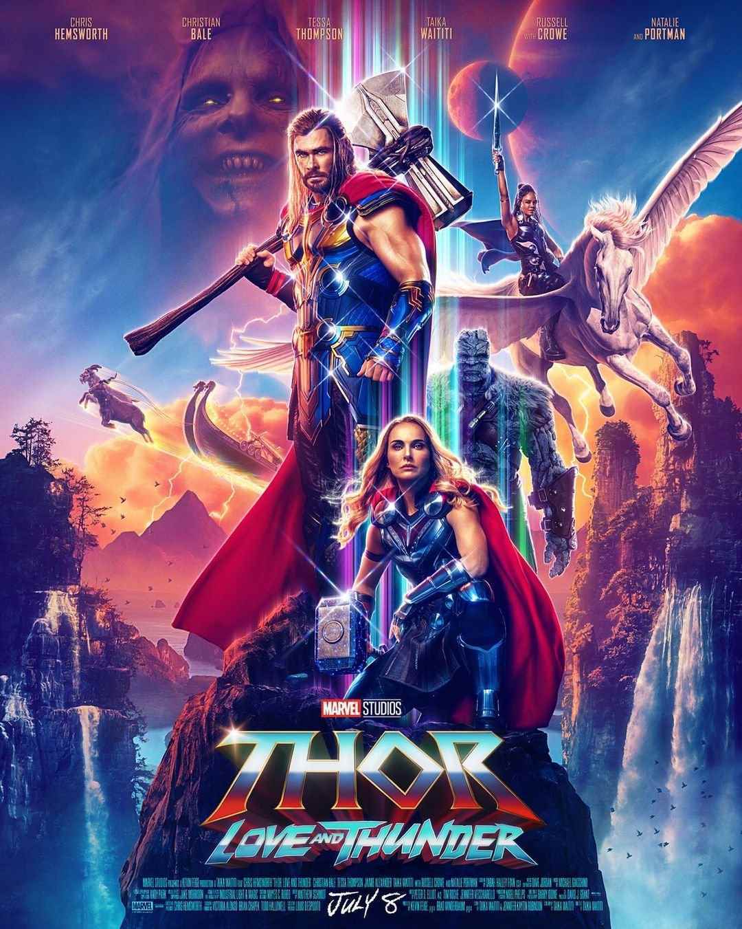Thor Love ve Thunder Posteri