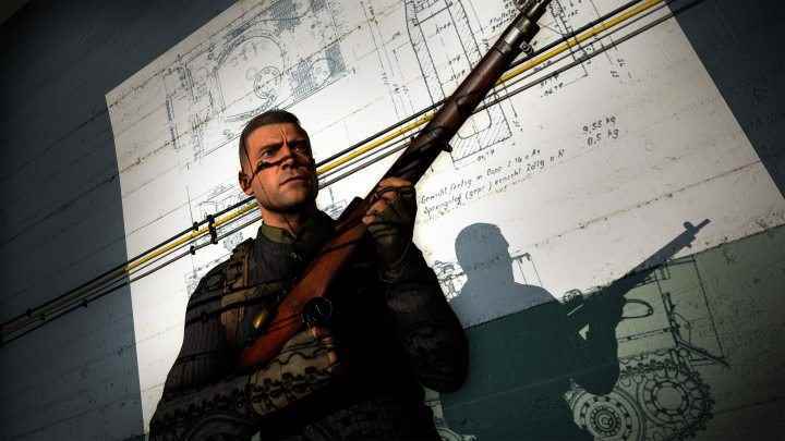 Sniper Elite 5'te Karl Fairburne.