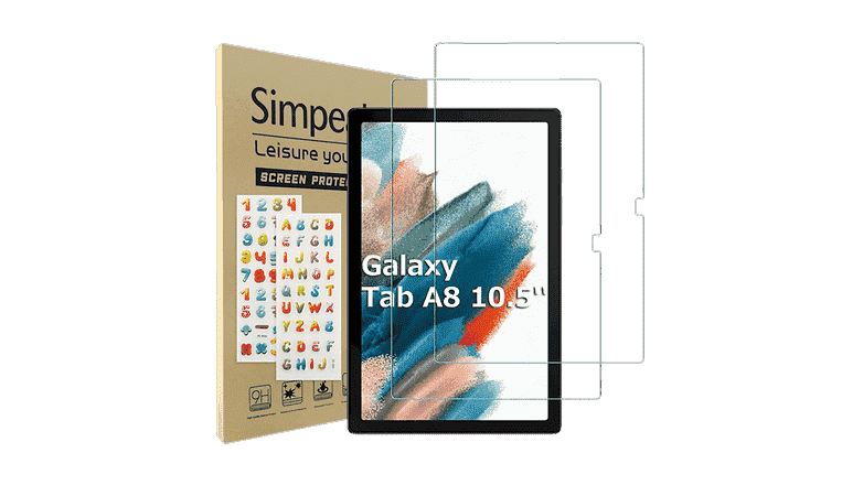 Verre trempé de Sparin Galaxy Tab A'yı dökün