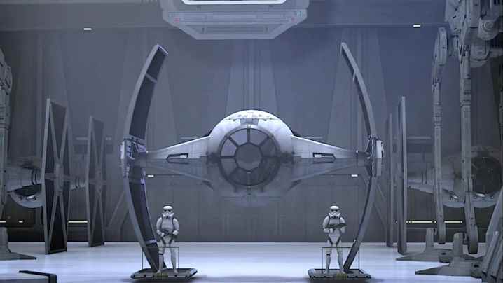 Star Wars Rebels'dan TIE Gelişmiş Prototipi.