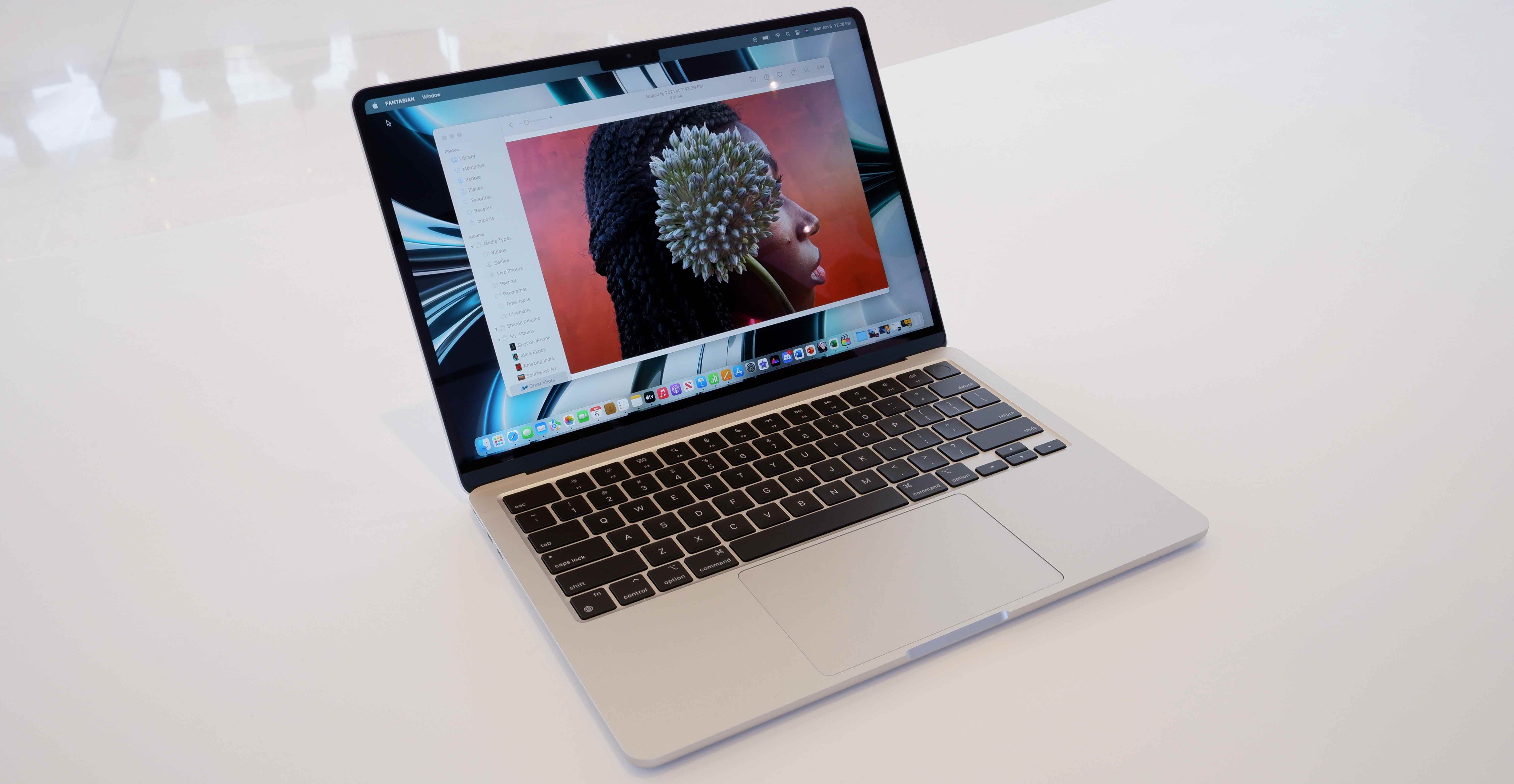 MacBook Air M2 fotoğraf düzenleme