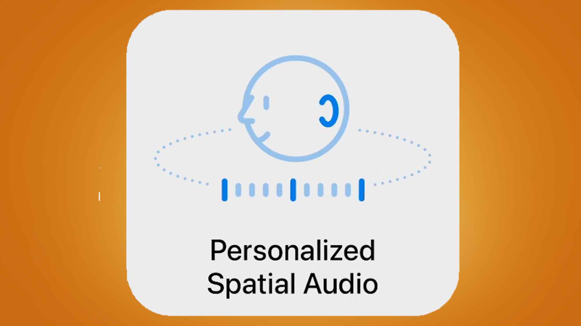 Apple'ın kişiselleştirilmiş mekansal ses teknolojisi için bir logo