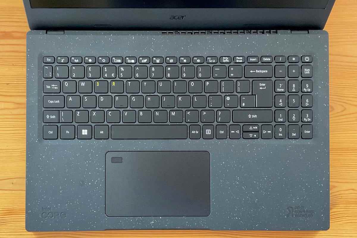 Acer TravelMate Vero: klavye