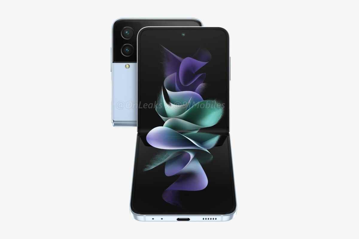 Bu (büyük olasılıkla) yakında çıkacak olan Galaxy Z Flip 4. - Samsung'un Galaxy Z Flip 4'ü büyük bir depolama yükseltmesi alıyor, ancak 1 TB seçeneği yok