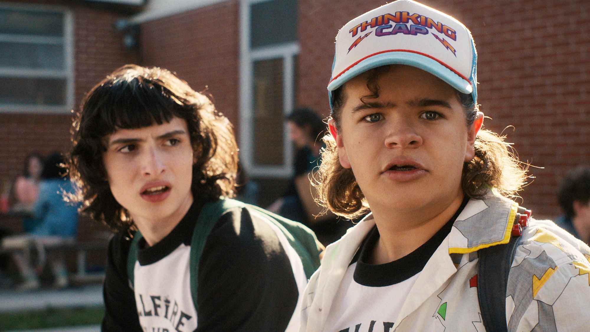 STRANGER THINGS 4'te Mike Wheeler rolünde Finn Wolfhard ve Dustin Henderson rolünde Gaten Matarazzo