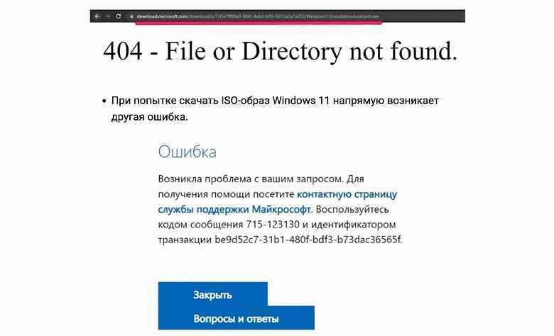 Ruslar, Windows 10 ve 11'i resmi Microsoft web sitesinden indirememekten şikayet ediyor