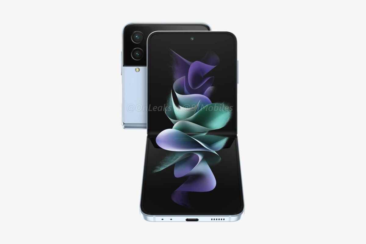 Z Flip 4 (burada sızdırılmış görüntülerde resmedilmiştir) kesinlikle Z Fold 4'ten çok daha ucuz olacaktır. - Samsung'un büyük Galaxy Z Fold 4 ve Z Flip 4 depolama yükseltmeleri artık sağlam