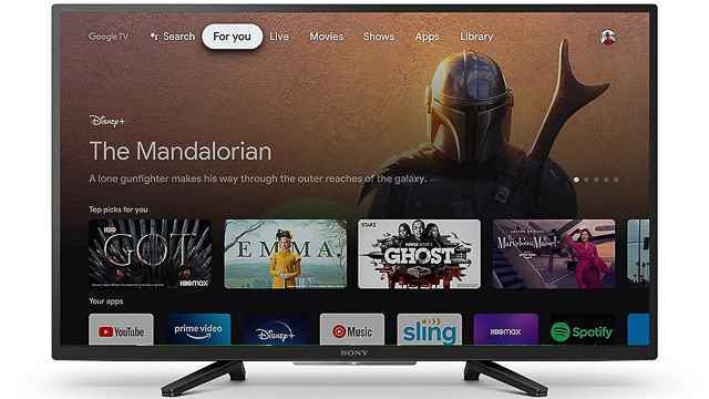 Sony KD-32W830K Smart TV İnceleme Google TV Kullanıcı Arayüzü