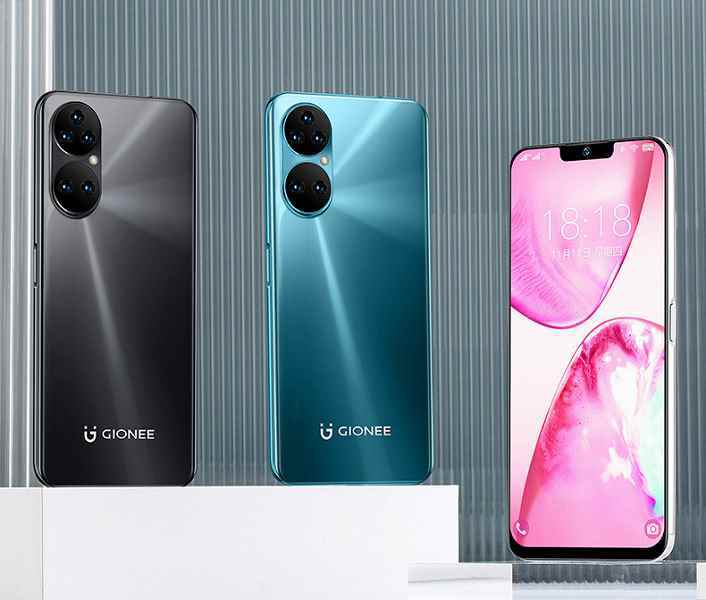 Kopyalarsak, o zaman sadece en iyisi.  Gionee P50 Pro, aynı anda Huawei P50 Pro ve iPhone 13'e benzeyen 100 $ karşılığında tanıtıldı