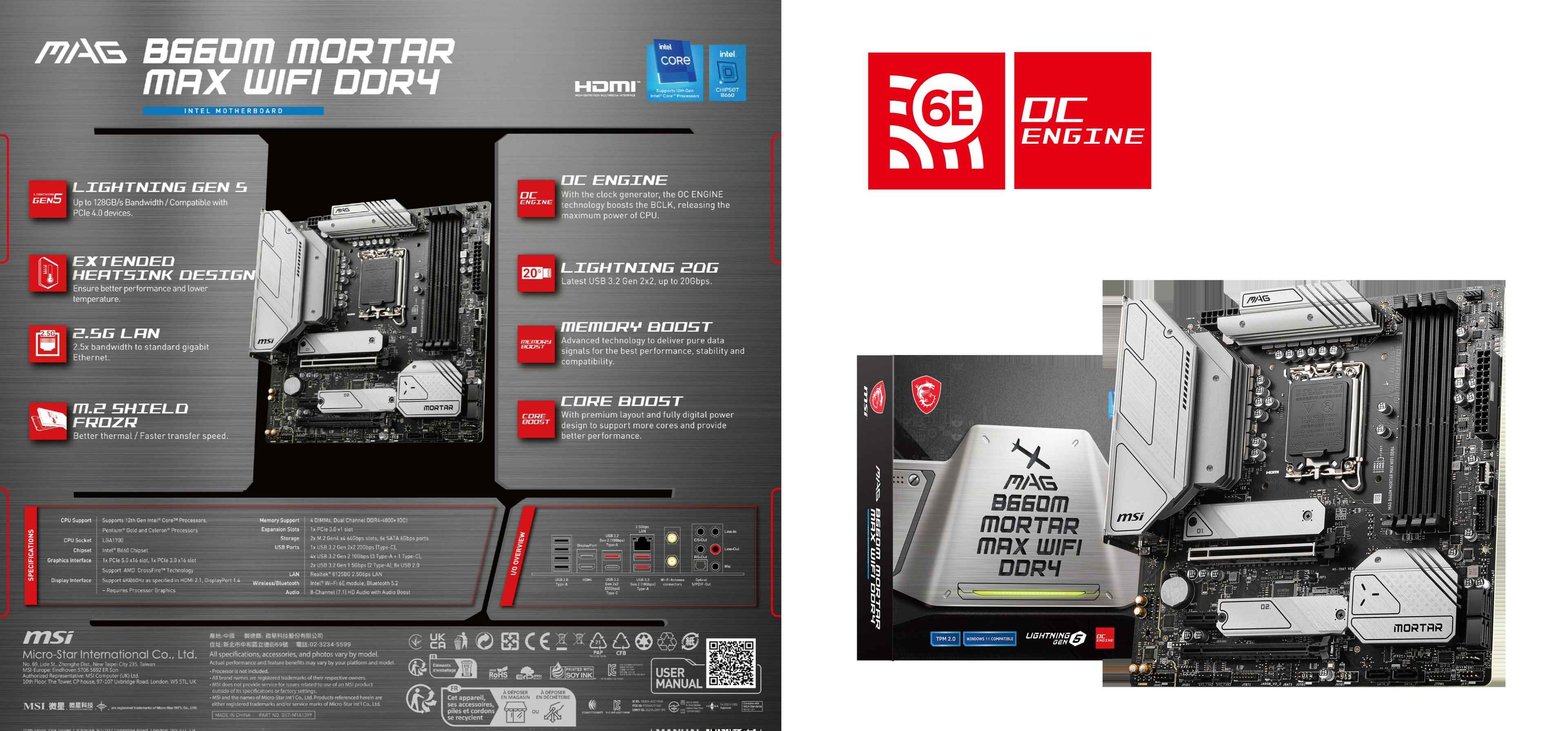 MSI MAG B660M Harç Max