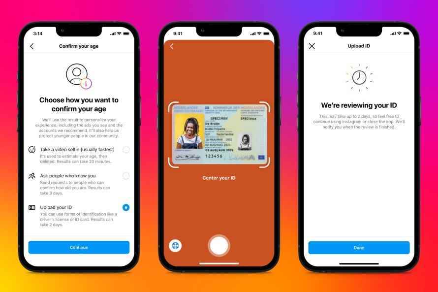 Instagram, yaşınızı tahmin etmek için video özçekimlerini kullanacak, insanlardan size kefil olmalarını isteyecek