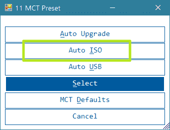 Otomatik ISO'ya tıklayın