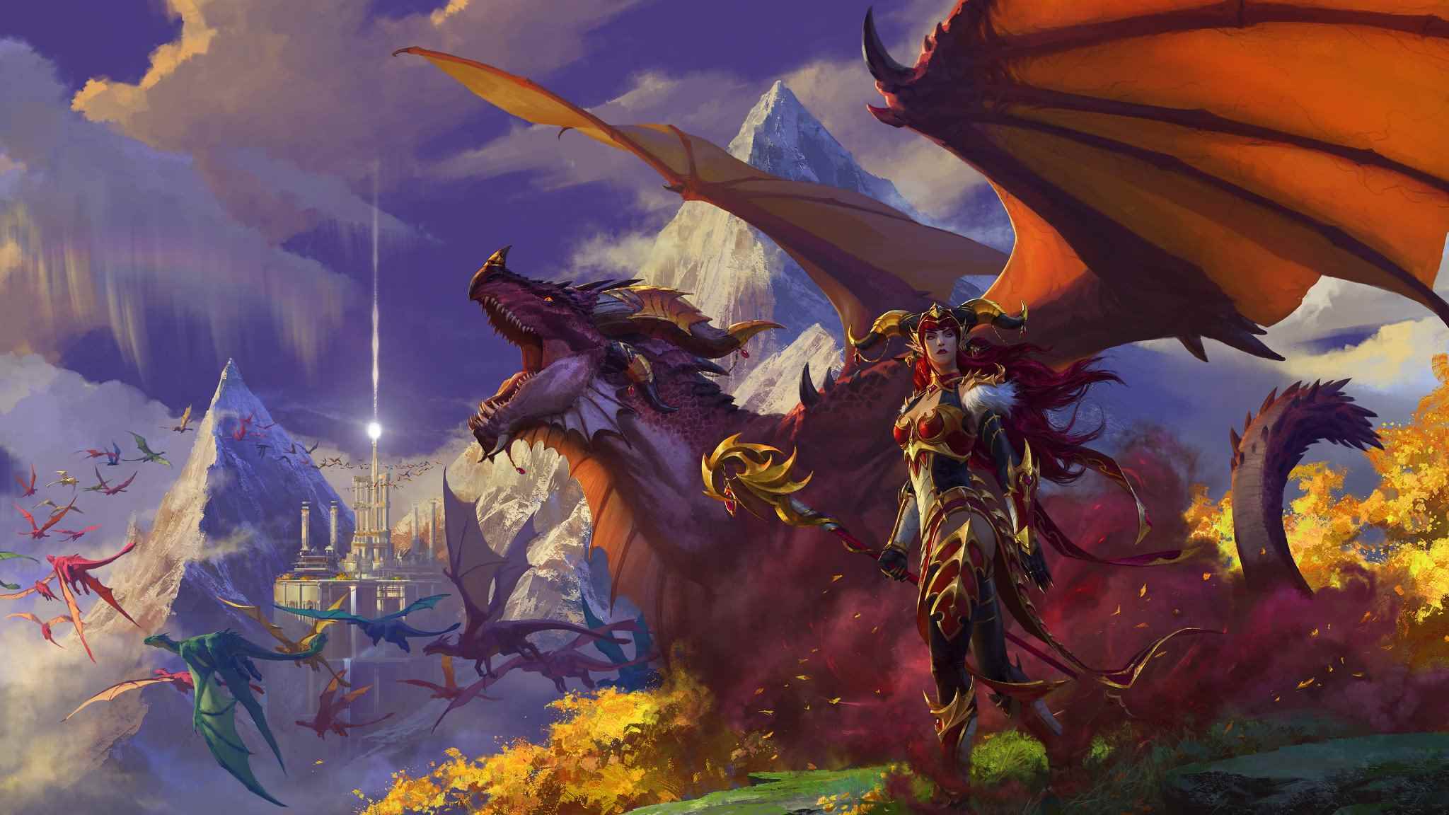 World Of Warcraft Dragonflight Anahtar Sanatı