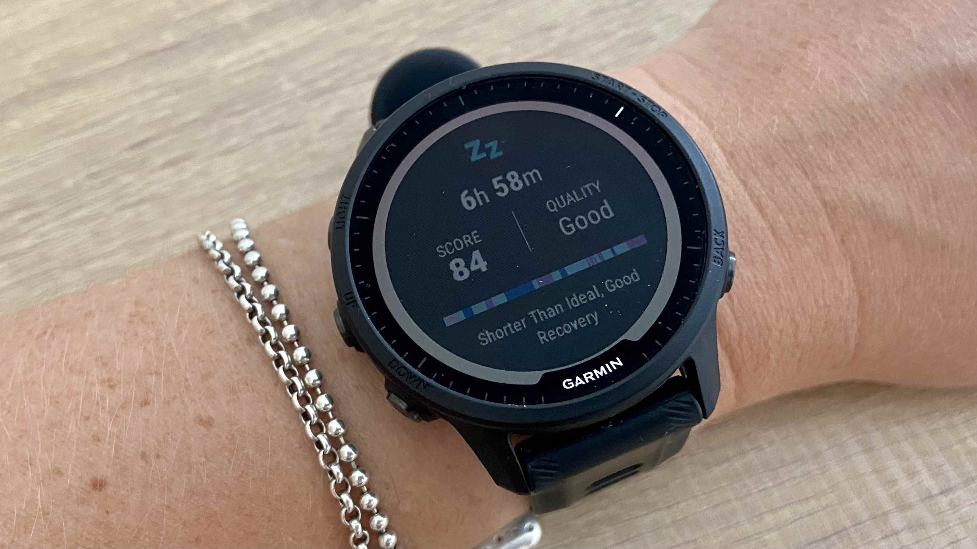 Garmin Forerunner 955'te uyku özeti