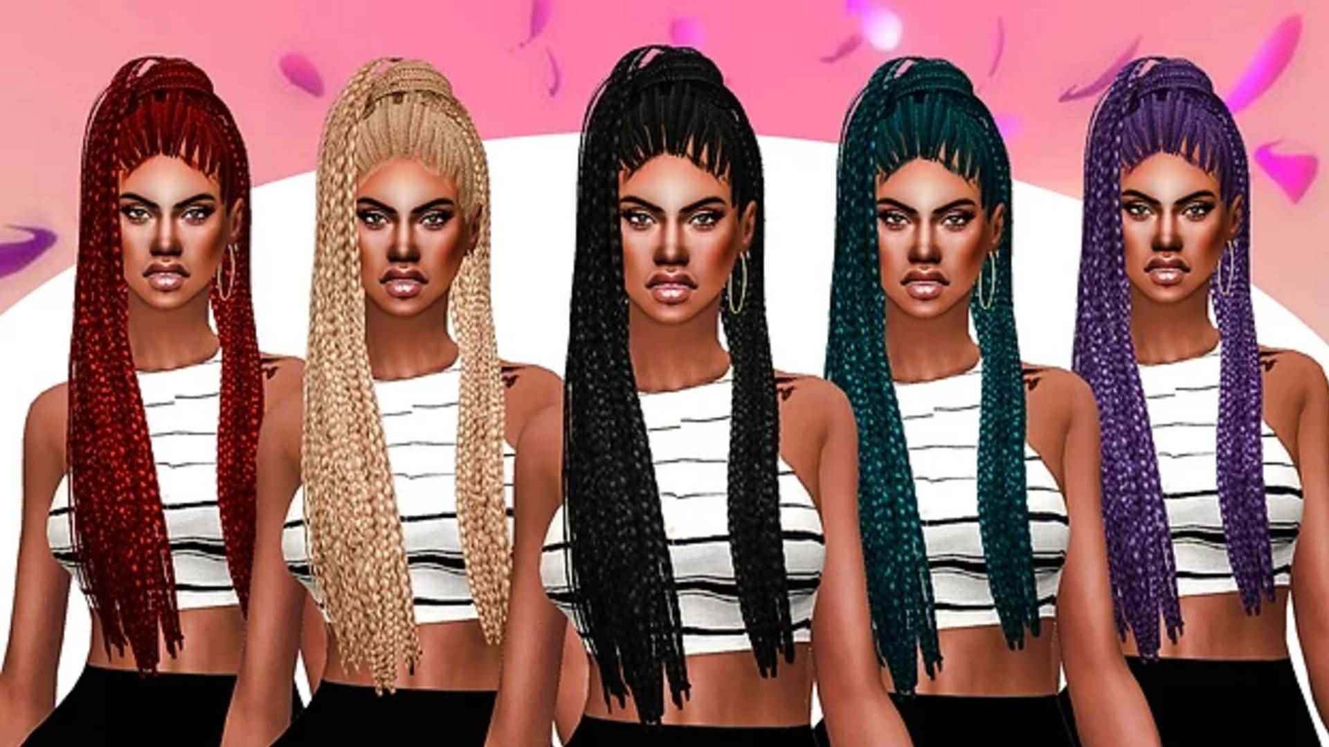 Sims 4 CC: Farklı Sim'ler için özel saç stilleri örnekleri