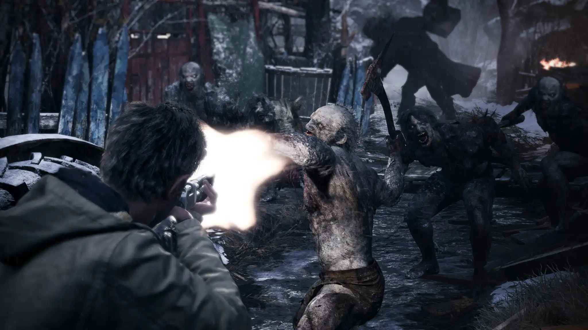 Resident Evil Village üçüncü şahıs dövüşü