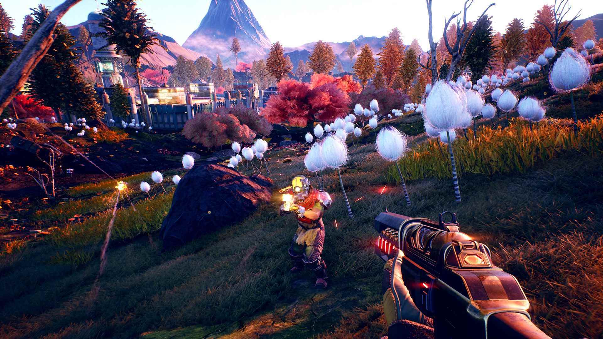 The Outer Worlds'ün oynanış ekran görüntüsü.