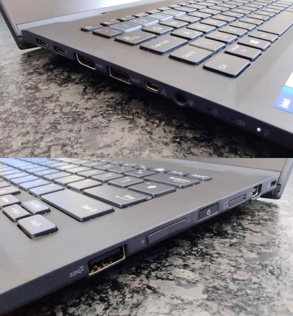 Asus ExpertBook B7 Flip: Bağlantı Noktaları