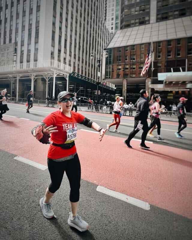 NYC maratonunda Victoria Song