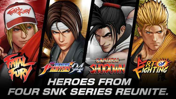 King of Fighters XV SNK Crossover Samuray Showdown