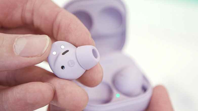 Samsung Galaxy Buds 2 Pro yakın çekim