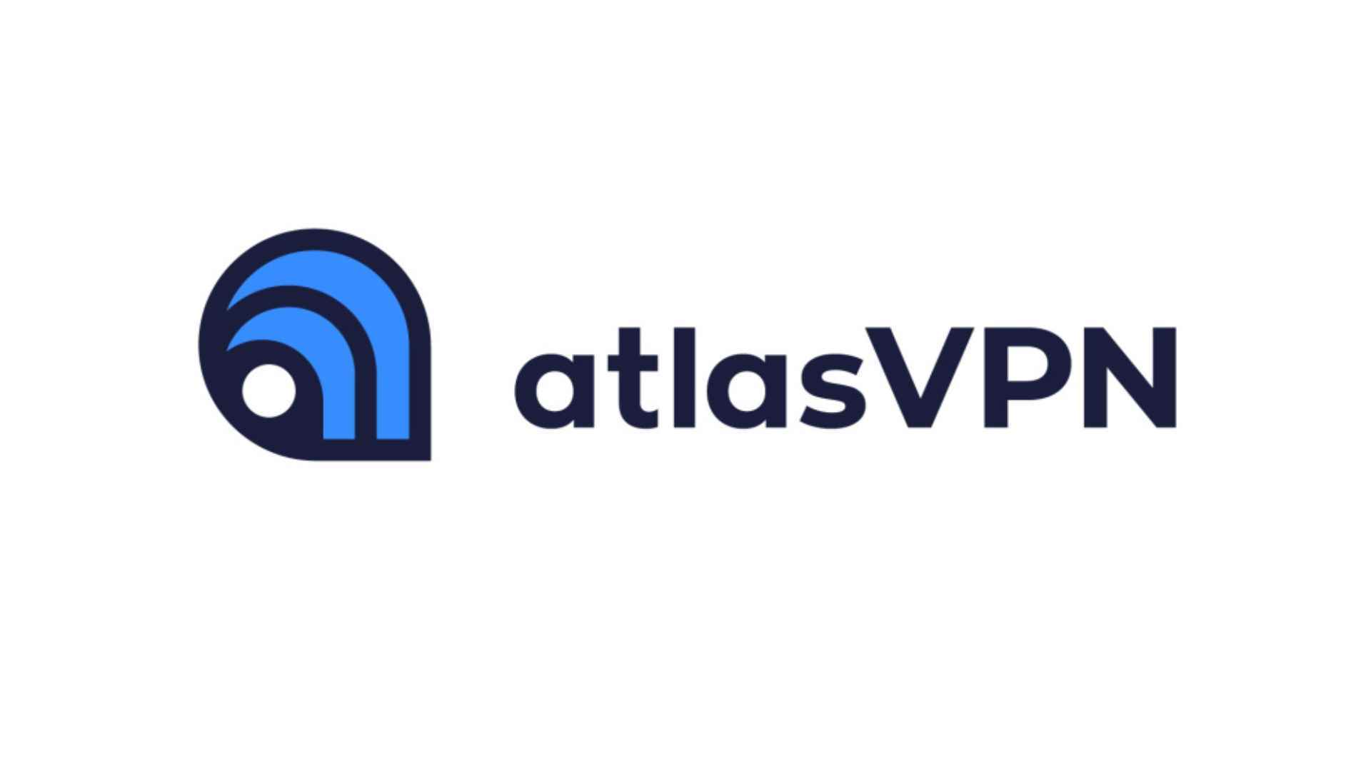 VPN fırsatları: AtlasVPN.  Resim, işletmenin logosunu gösterir.