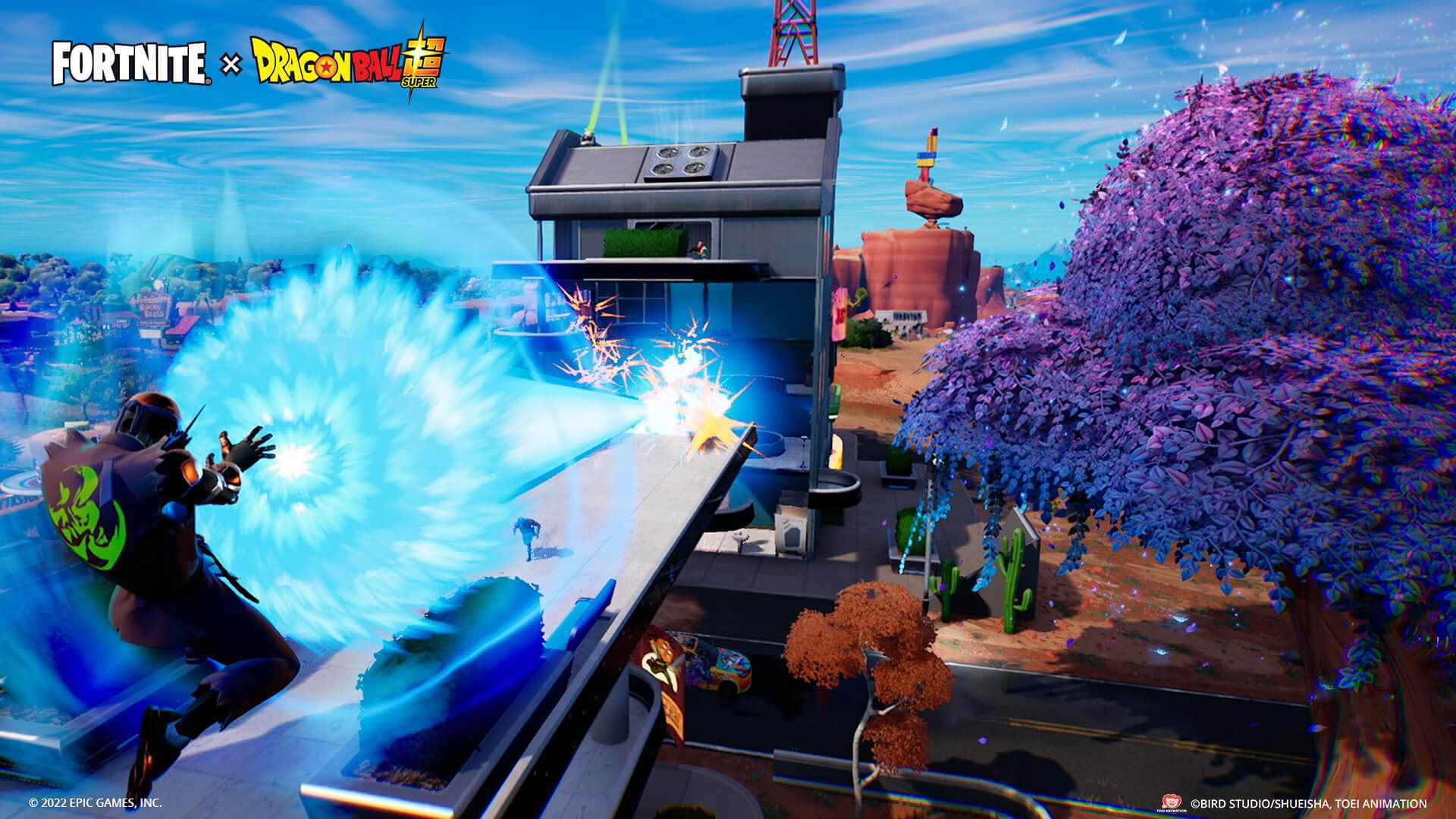 Fortnite Dragon Ball Kamehameha ve Nimbus Cloud Kintoun Oynanış