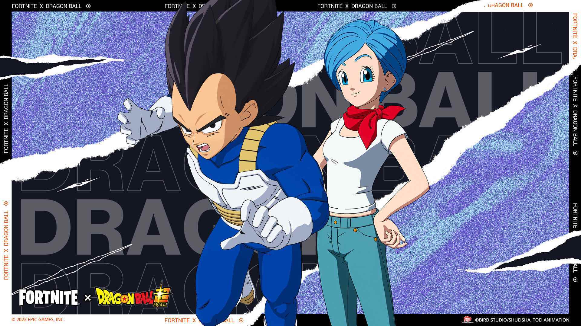 Fortnite Dragon Ball Vegeta Bulma TR