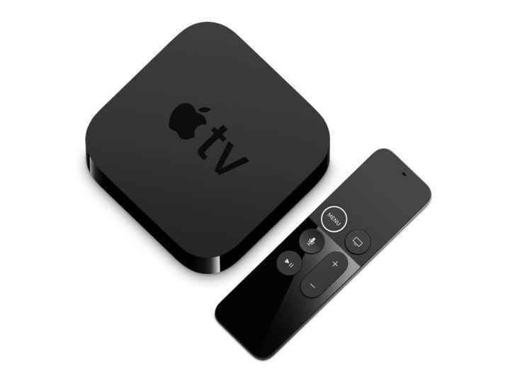 Eski Siri uzaktan kumandalı Apple TV 4K (2021).