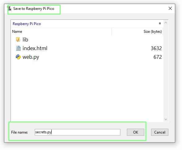 Raspberry Pi Pico W ile Şifreleri Gizleyin