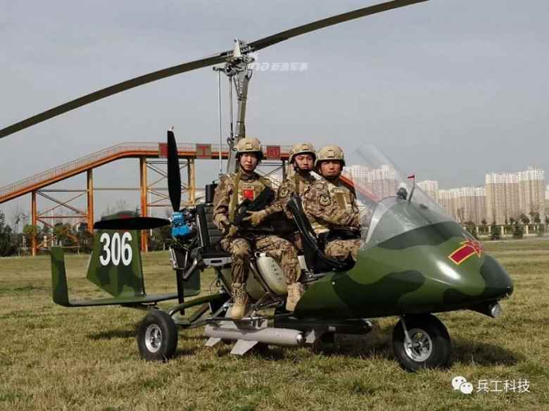 Çin, gemide güdümlü tanksavar füzeleri olan bir gyrocopter geliştirdi