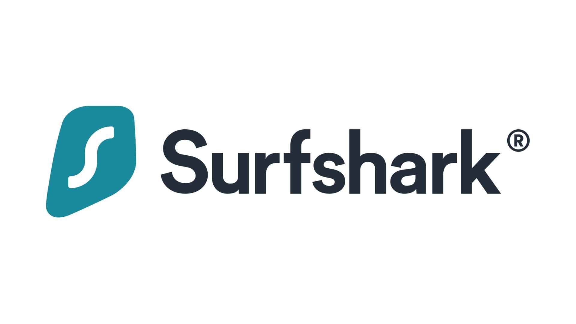 Surfshark için VPN sunucuları.  Resim şirket logosunu gösterir.