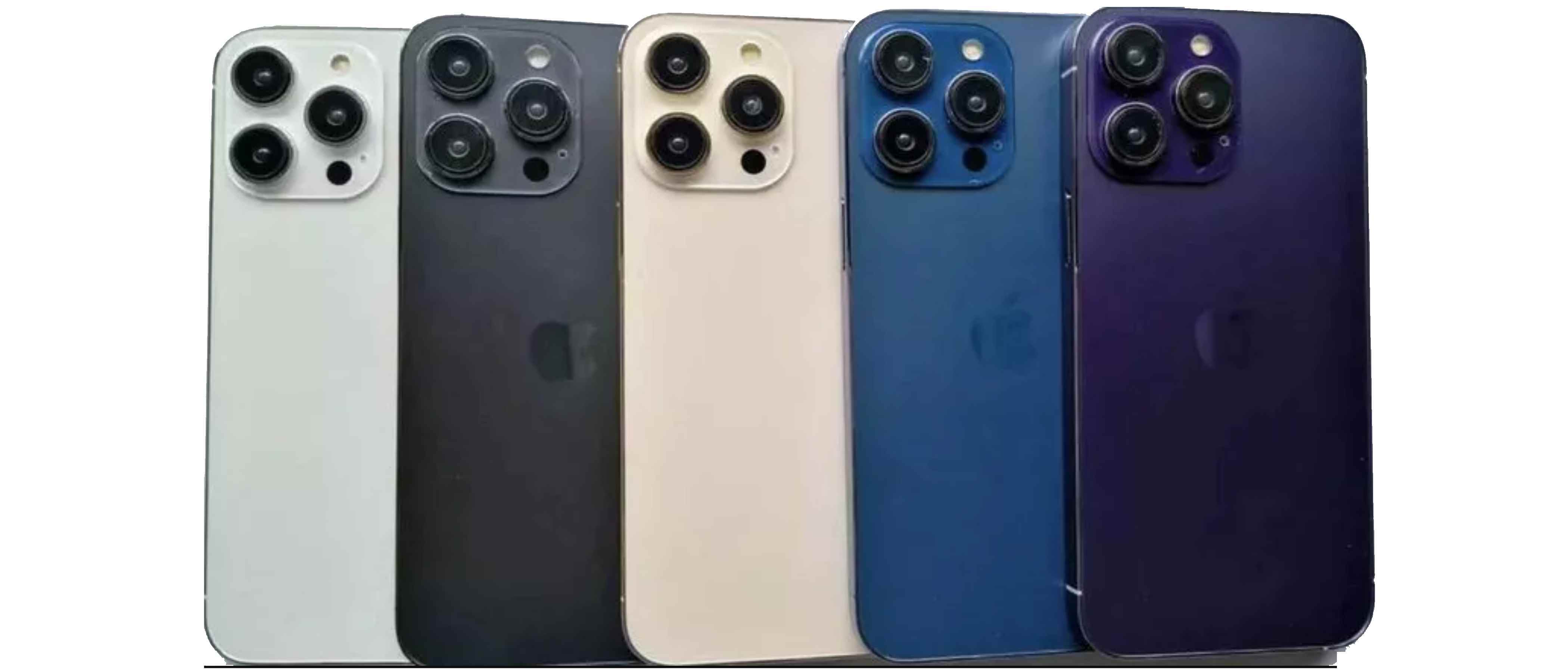 iPhone 14 Pro, yeni mor da dahil olmak üzere birden çok renkte