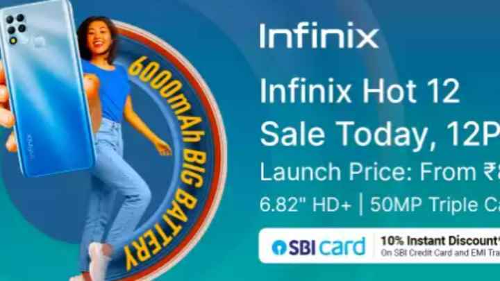 Infinix Hot 12 bugün satışa çıkıyor: Fiyat, özellikler ve diğer detaylar