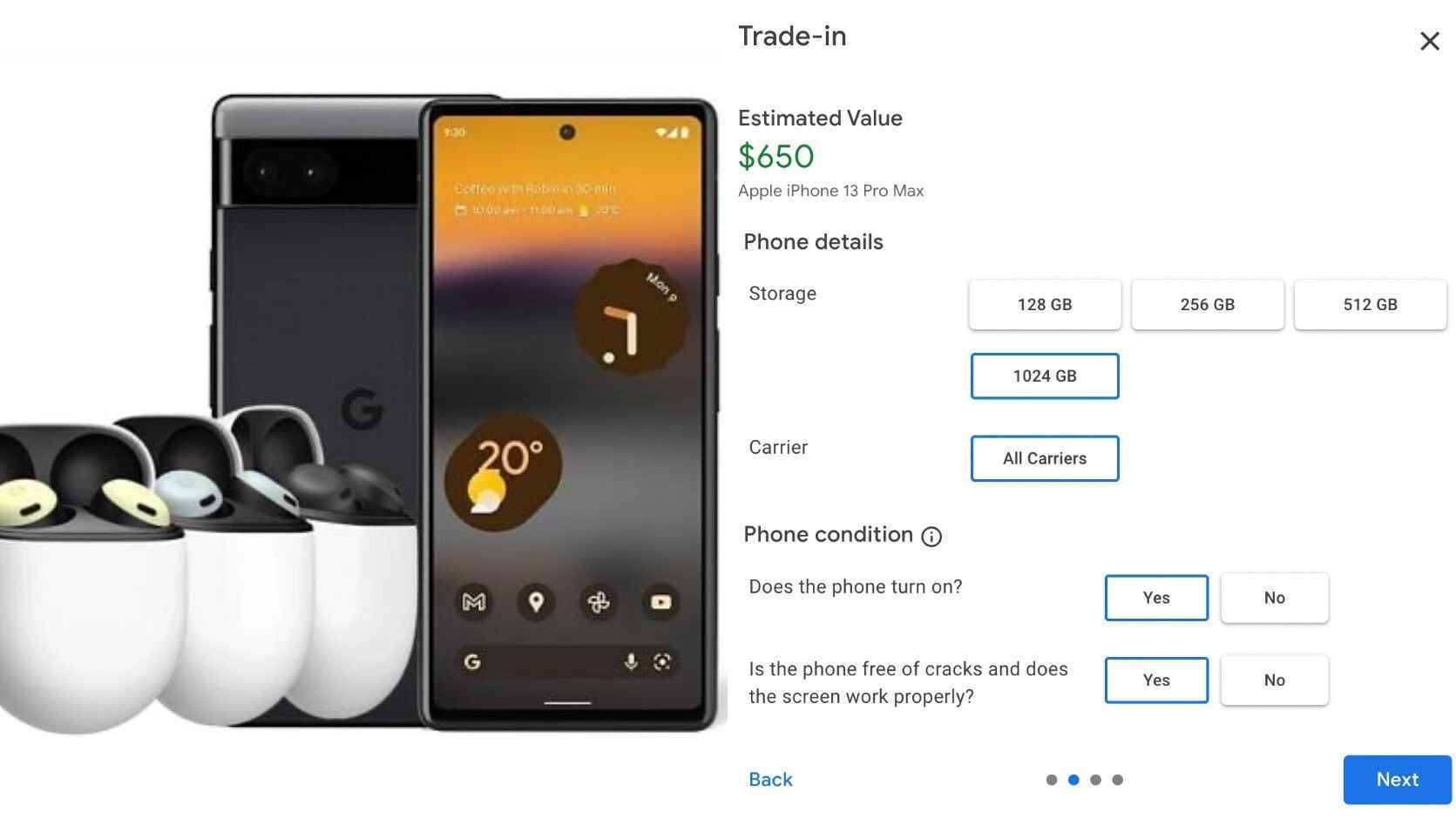 Google, iPhone'unuzu bir Pixel ile değiştirmeniz için size ödeme yapacak.  - Hatalar için indirimler ve hediyeler: Google, insanları yeni Pixel telefonlar satın almaları için kandırmaya mı çalışıyor?