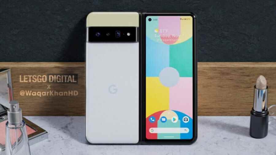 Pixel Fold'daki öne bakan kamera çerçeveye yerleştirilebilir - Pixel Fold/Notepad için uçlu selfie kamerası için nadiren kullanılan yerleşim