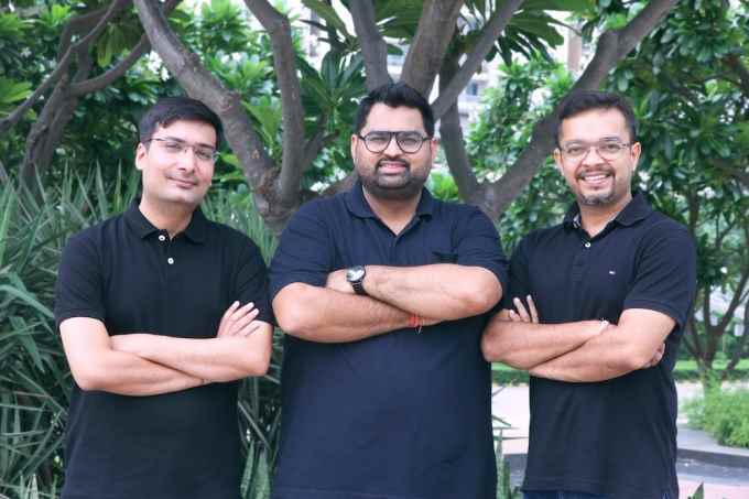 Scalenut kurucuları Gaurav Goyal, Saurabh Wadhawan ve Mayank Jain