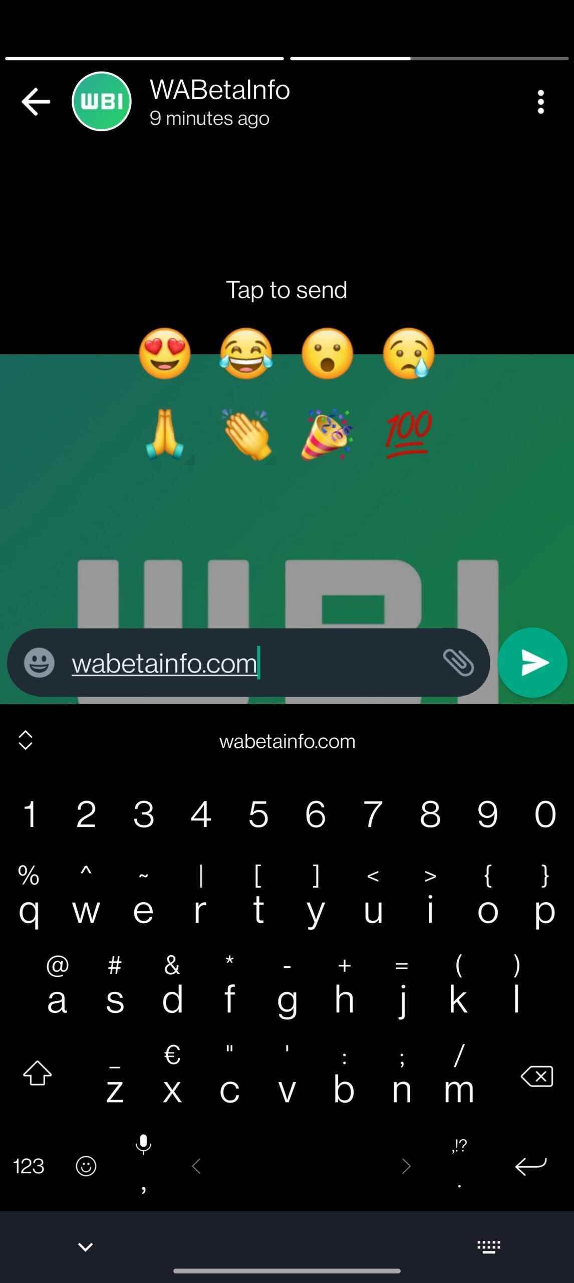 WhatsApp, Durum Güncellemeleri için başka bir özellik üzerinde çalışıyor: Hızlı Insta benzeri emoji tepkileri