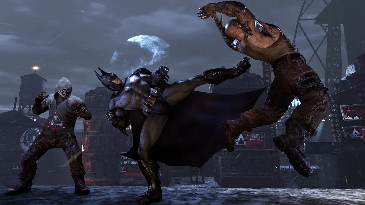 Batman Arkham City'nin yoğun mücadelesi