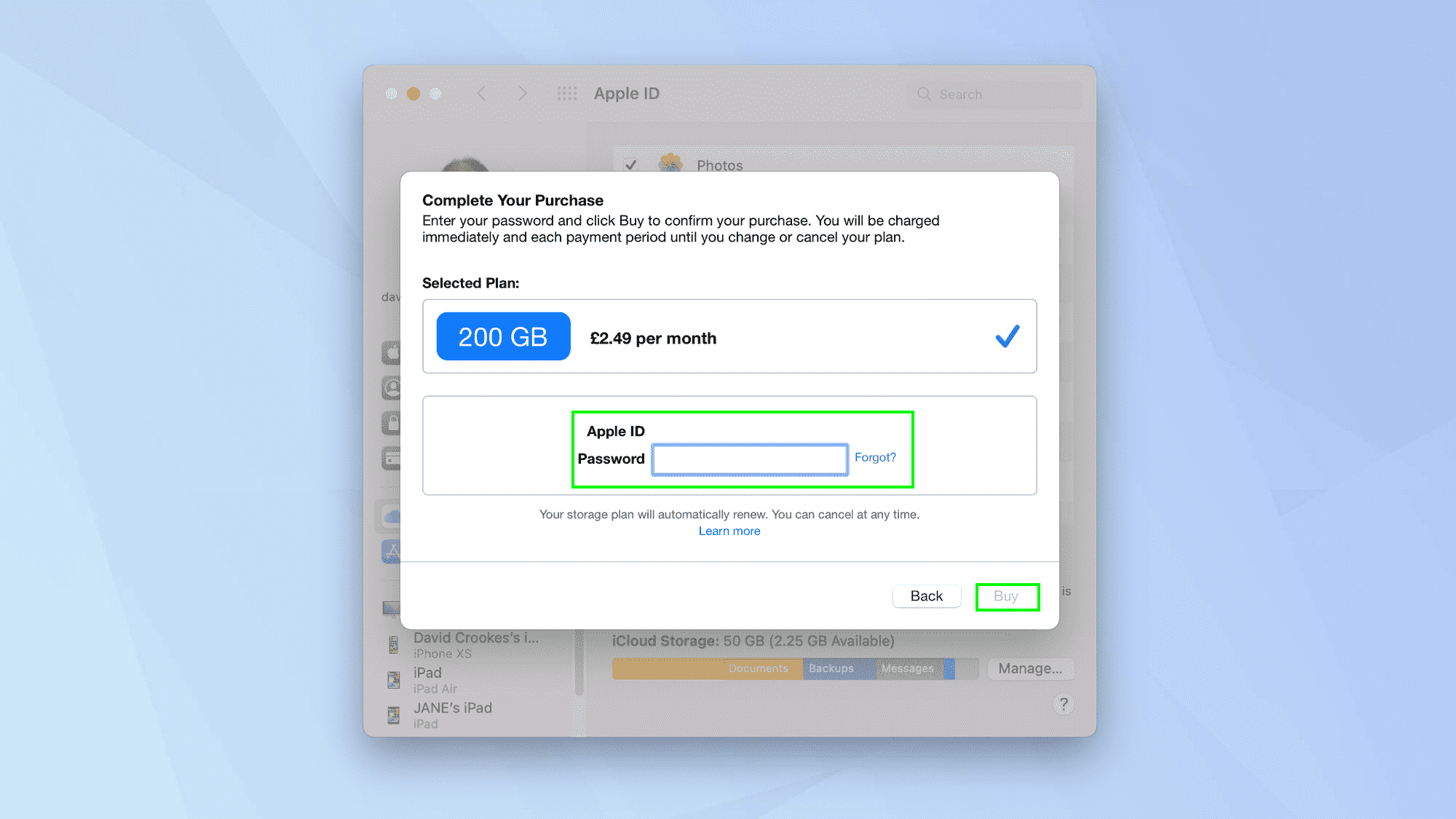 iCloud saklama alanı nasıl yükseltilir