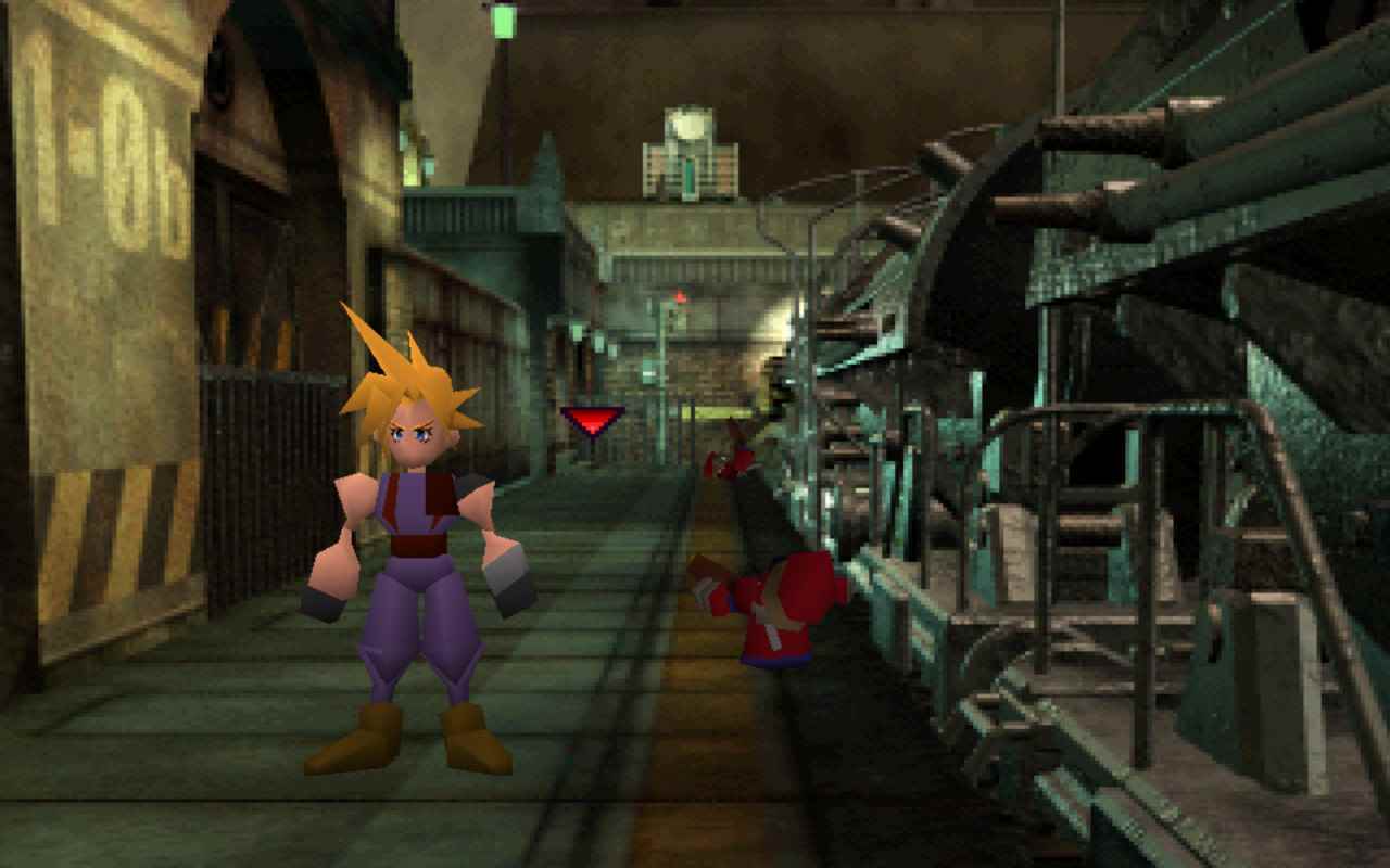 DuckStation'da çalışan Final Fantasy VII