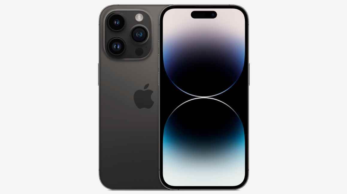Uzay Siyahı renginde bir iPhone 14 Pro