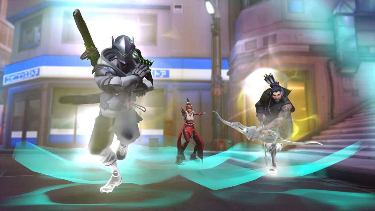 Genji, Kiriko ve Hanzo.