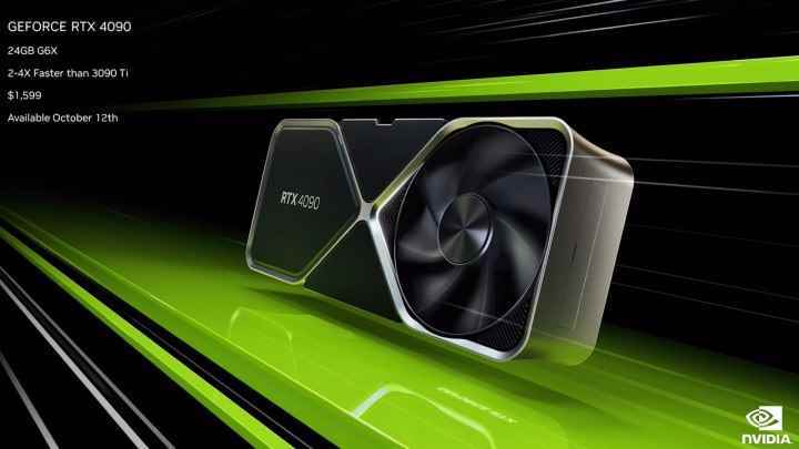 Nvidia RTX 4090 ekran kartı.