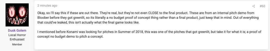 Dusk Golem ResetEra hakkında yorumlar 